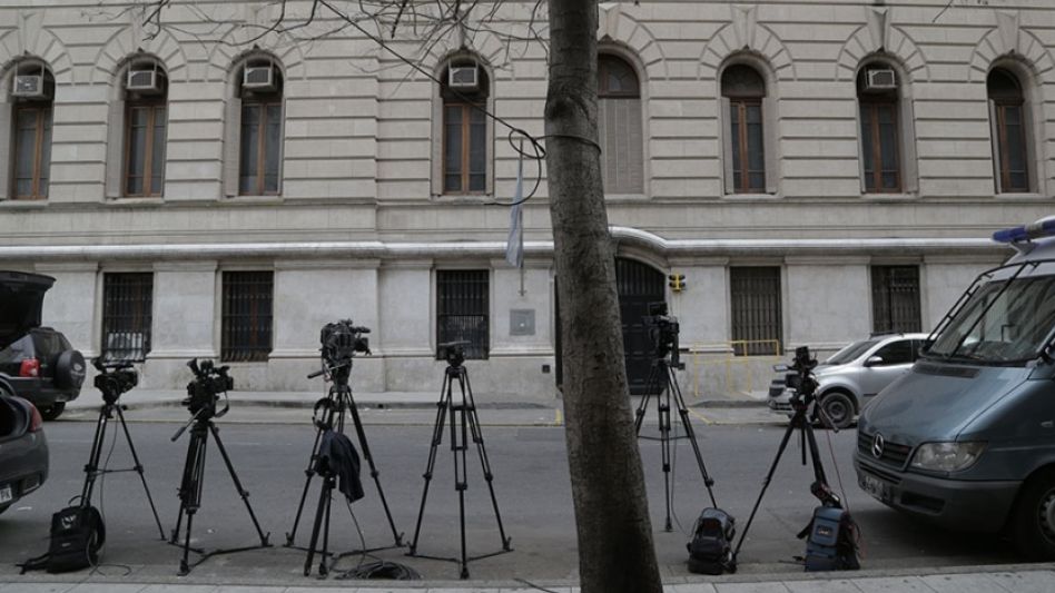 Los policías están detenidos desde el pasado viernes y hasta el momento permanecieron alojados en dependencias de la Superintendencia de Investigaciones de la PFA. Foto: Leo Vaca/TÉLAM