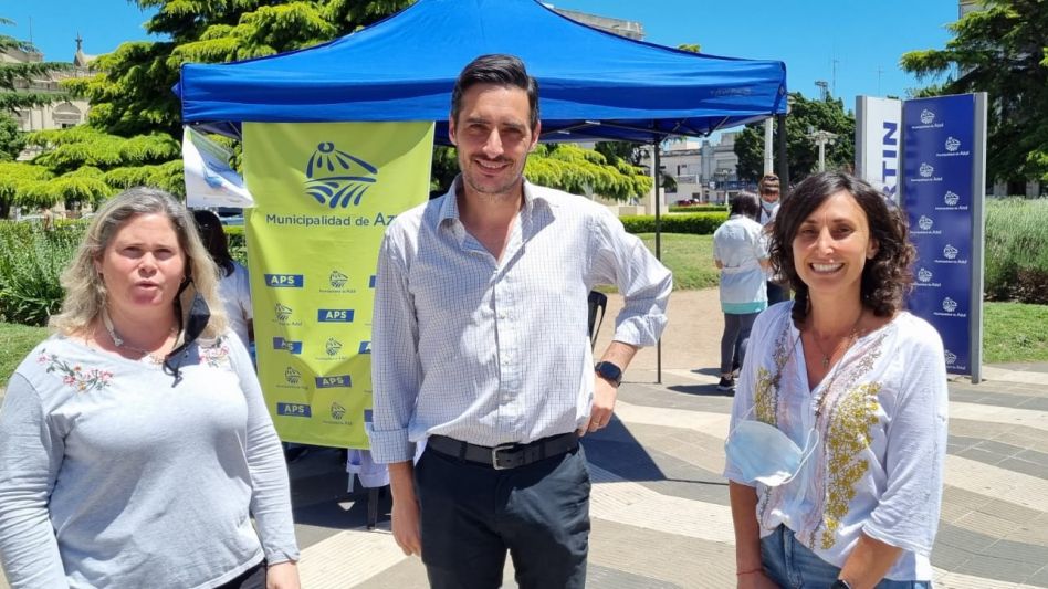 En el marco del Día mundial de la diabetes, el área de Atención Primaria de la Salud llevó adelante distintas actividades en las plazas San Martín y Juan Manuel de Rosas (La Tosquera).