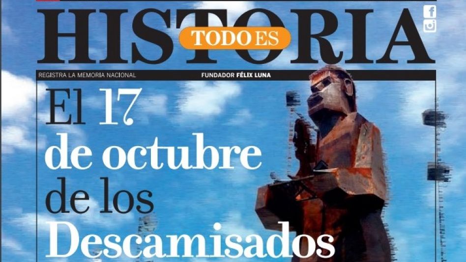  Tapa de la revista ?Todo es Historia? correspondiente al mes de octubre de 2021.