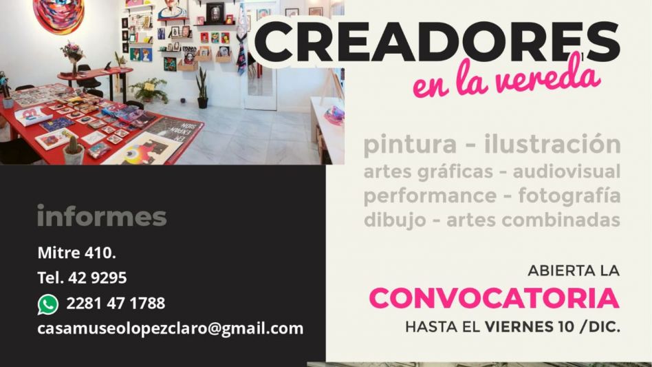 Convocatoria para el XXIII Encuentro de creadores
