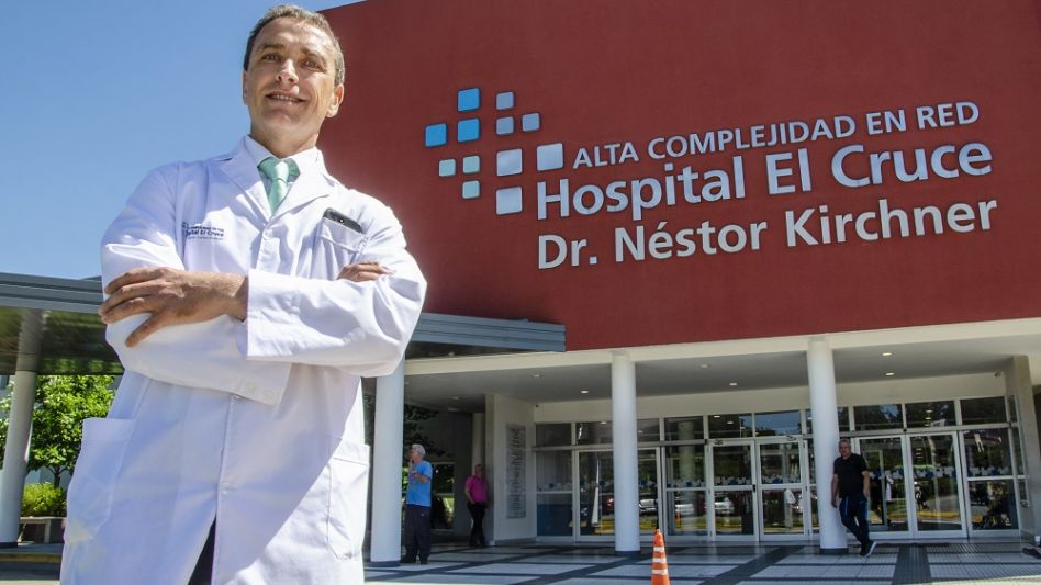 El médico azuleño Marcelo Nahín, actual jefe de Cirugía Cardiovascular del Hospital El Cruce, habló con EL TIEMPO. ARCHIVO
