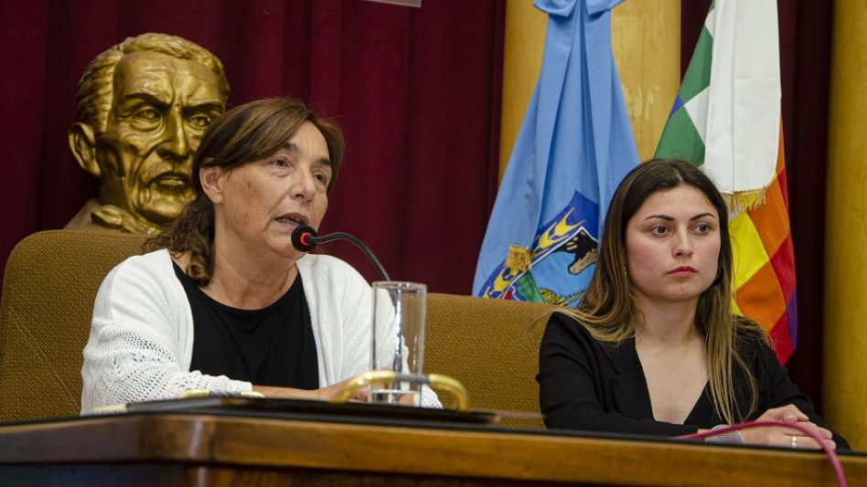 María Inés Laurini es la nueva presidenta del cuerpo de concejales y Gisela Balda la flamante secretaria.
