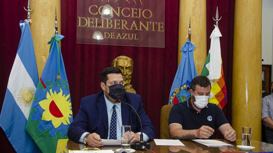 Alejandro Vieyra y Juan Cacace estuvieron a cargo de uno de los tramos de la sesión de ayer. FOTOS NACHO CORREA