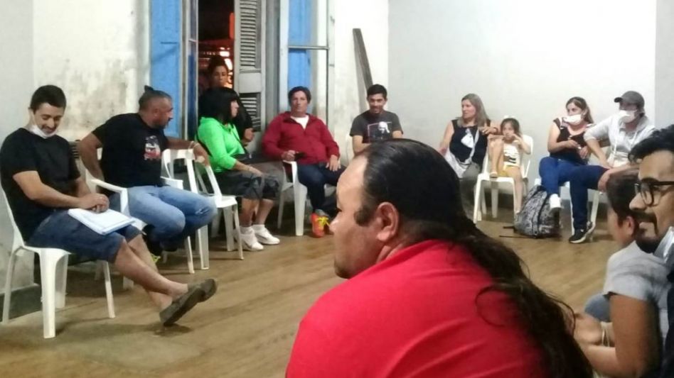 Integrantes de la Cooperativa de Autoconstrucción de Viviendas 