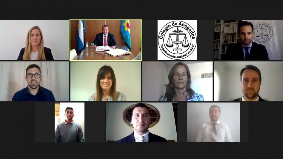 Se realizó una jura virtual de nuevos profesionales