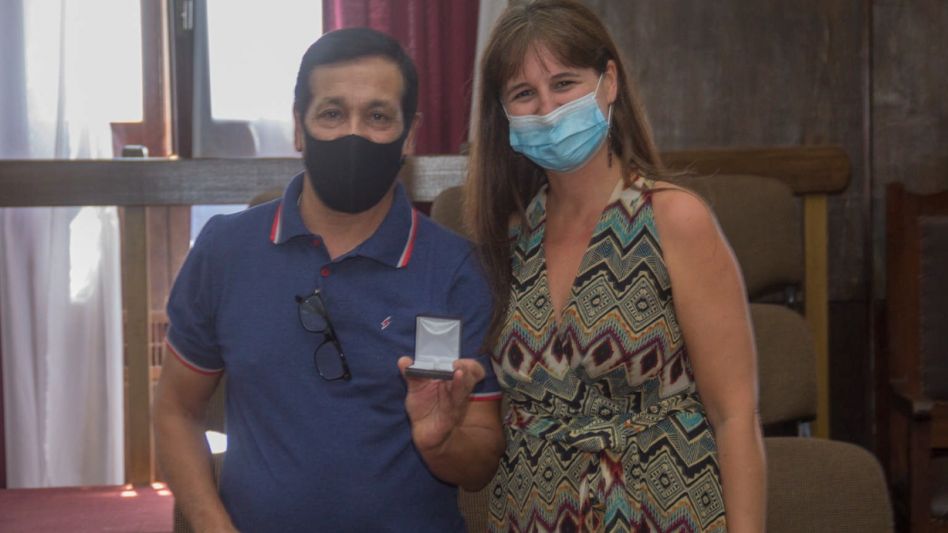  Entrega de medallas a magistrados, funcionarios y agentes del Poder Judicial de Azul