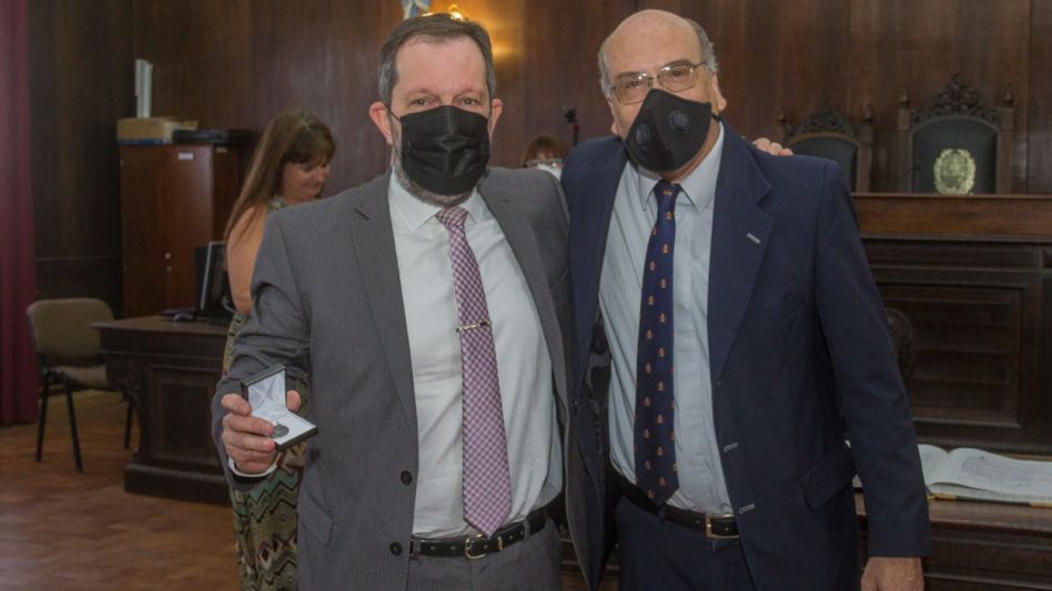  Entrega de medallas a magistrados, funcionarios y agentes del Poder Judicial de Azul