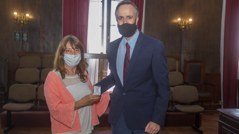  Entrega de medallas a magistrados, funcionarios y agentes del Poder Judicial de Azul