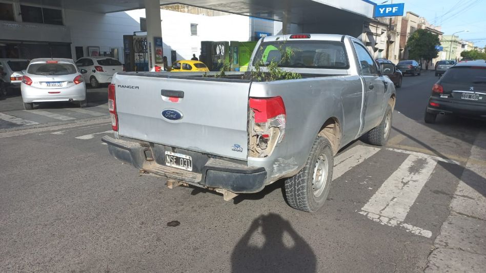  Choque entre una moto y una camioneta: identificaron a los conductores involucrados