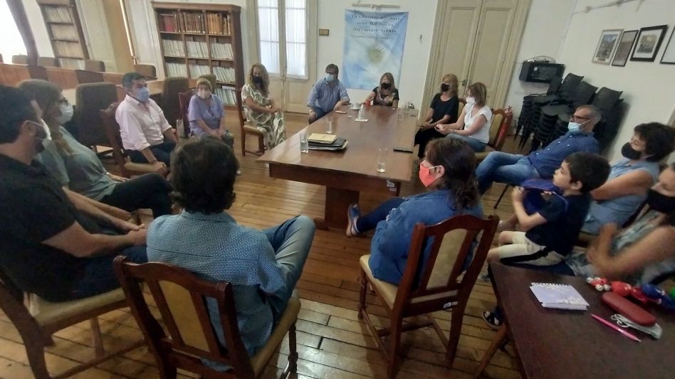 Los concejales mantuvieron una reunión con integrantes de la Cooperadora del Hogar San Francisco