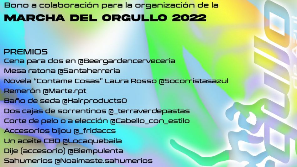 La Segunda Marcha del Orgullo en la historia de Azul: 8 de enero de 2022 