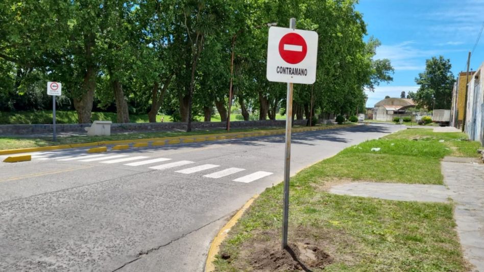 Cambio de circulación en el sector de la Costanera