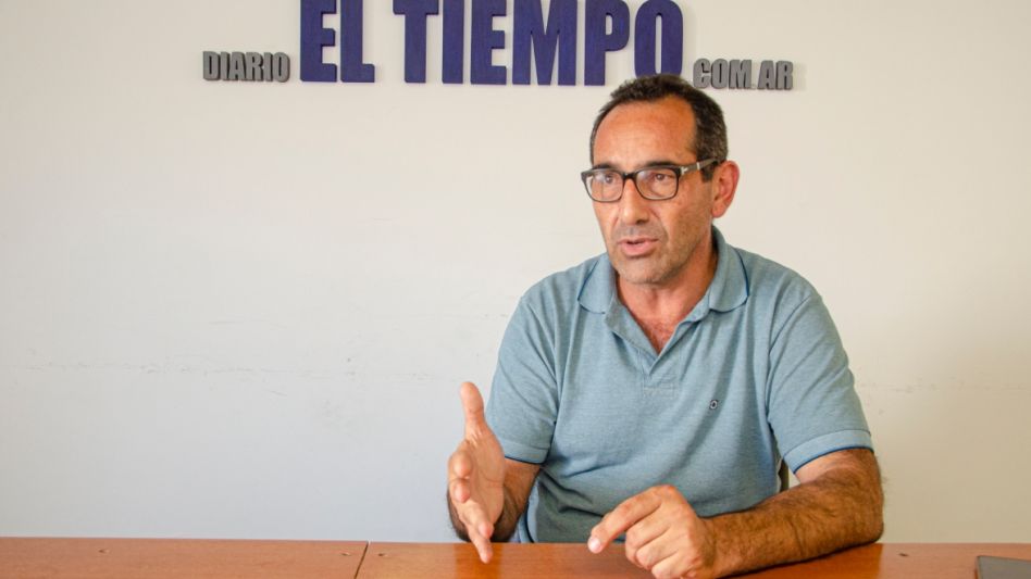 Nelson Sombra, responsable político del Frente de Todos en Azul, dialogó con EL TIEMPO. FOTOS ARCHIVO/EL TIEMPO/NACHO CORREA  