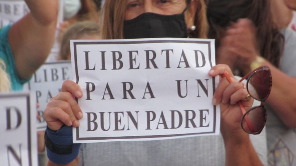 Movilización para pedir la liberación del hombre condenado por abusar de su hija