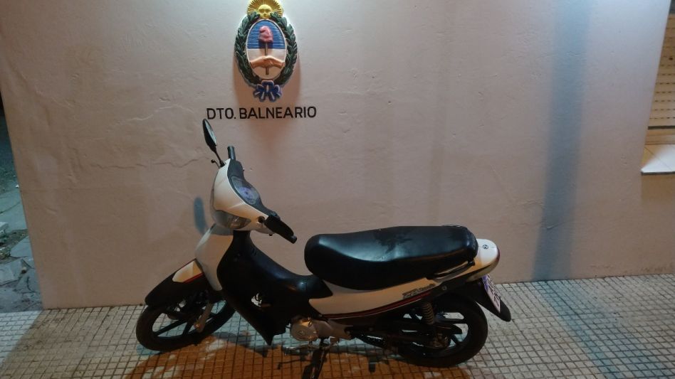 Lo arrestaron por el intento de robo de una moto