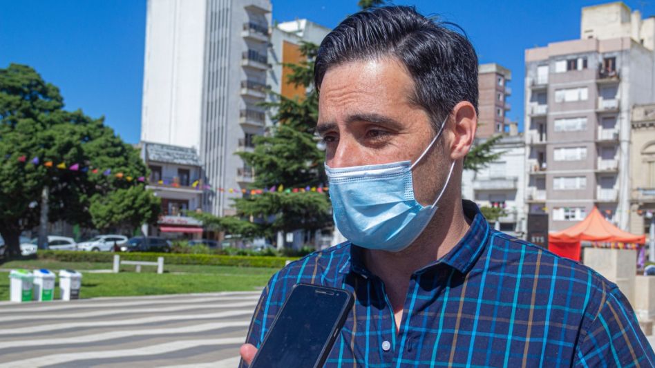 Maraschio habló con diario EL TIEMPO y analizó la situación epidemiológica del Partido de Azul donde hay alrededor de 300 casos activos de Covid-19. ARCHIVO/NICOLAS MURCIA