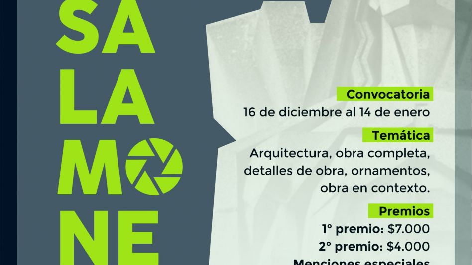 Últimos días para participar del concurso "El ojo en Salamone"