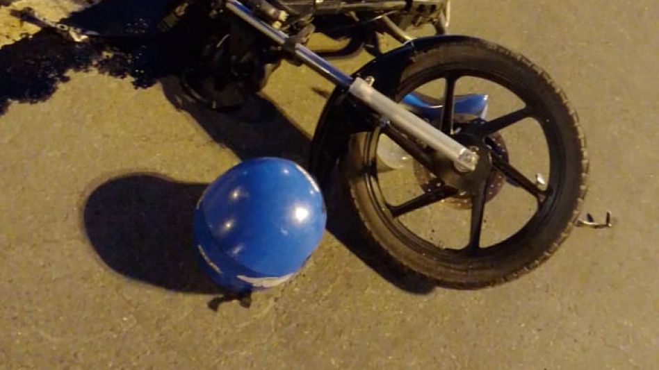 Siniestro de tránsito dejó como saldo un lesionado