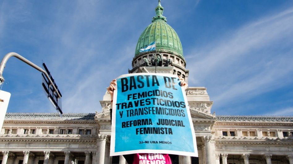 En Argentina se produjo un feminicidio cada 29 horas en 2021