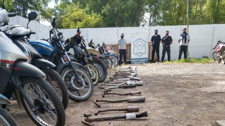 Continúan incautando motocicletas por diversas infracciones