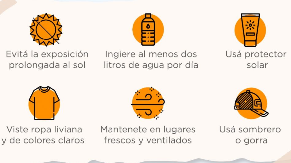 Qué hacer para evitar un golpe de calor?