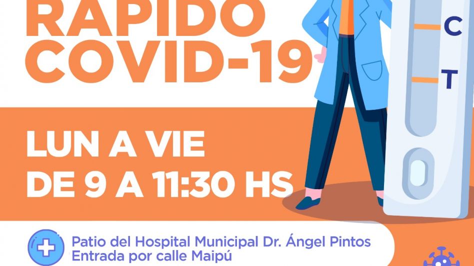 A partir de mañana, los testeos se harán sólo en el Hospital Municipal