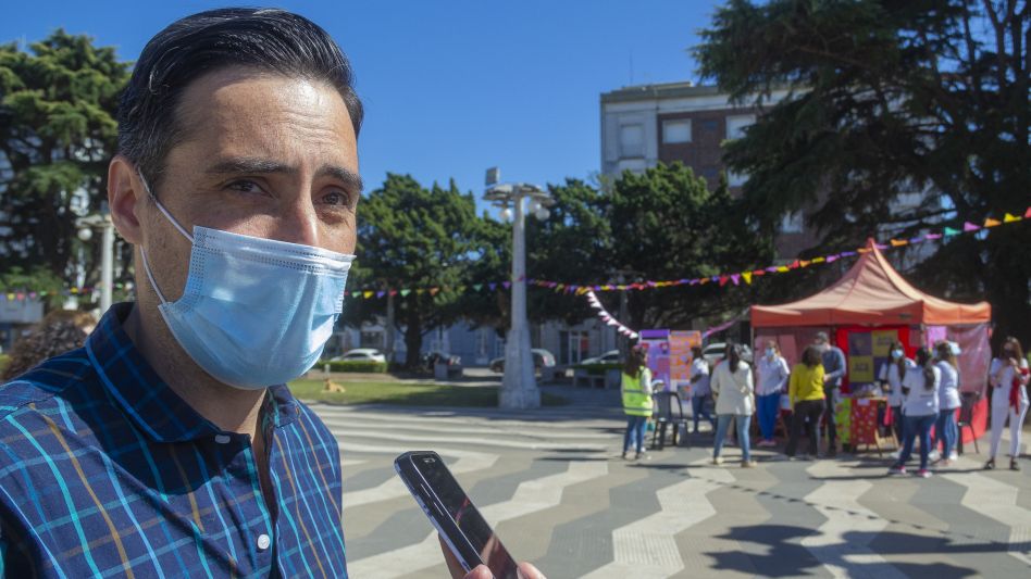 El médico Martín Maraschio dijo que: estamos en alrededor de los 1200 casos en todo el Partido de Azul.  ARCHIVO/NICOLAS MURCIA