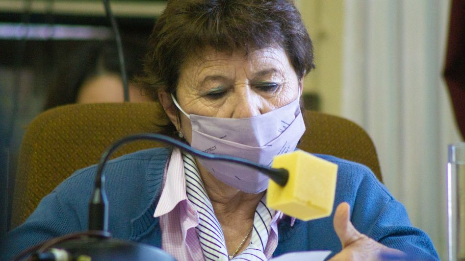 Graciela Bilello, concejal del bloque del Frente de Todos.