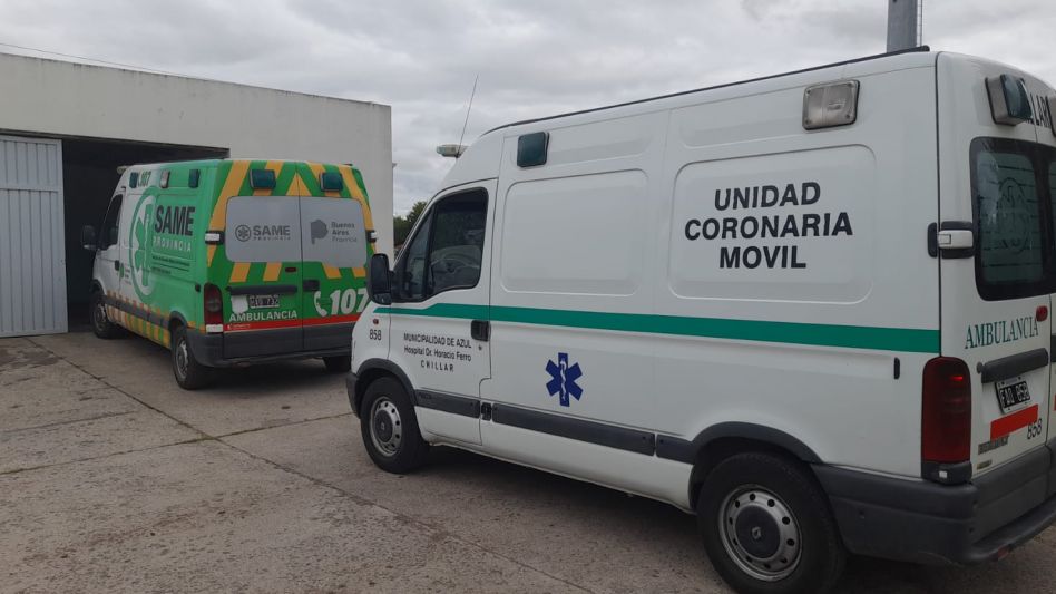  "A la fecha existen dos ambulancias a disposición del Hospital chillarense"