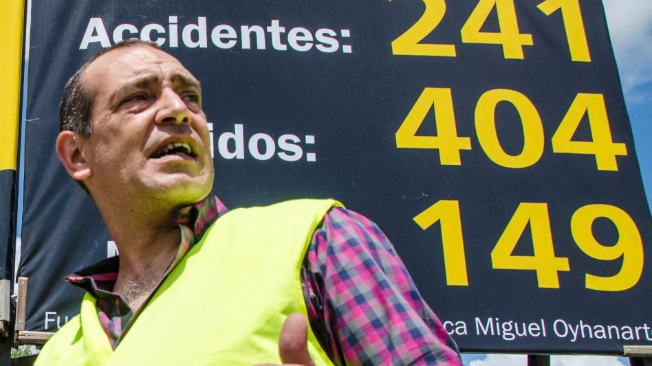 Se actualizará  el cartel en homenaje a las víctimas de accidentes en la Ruta 3 