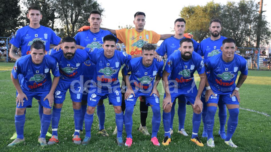 El once de Ferro de Olavarría que recibió a Costa Brava en el Domingo Colasurdo. GENTILEZA DE RABONA