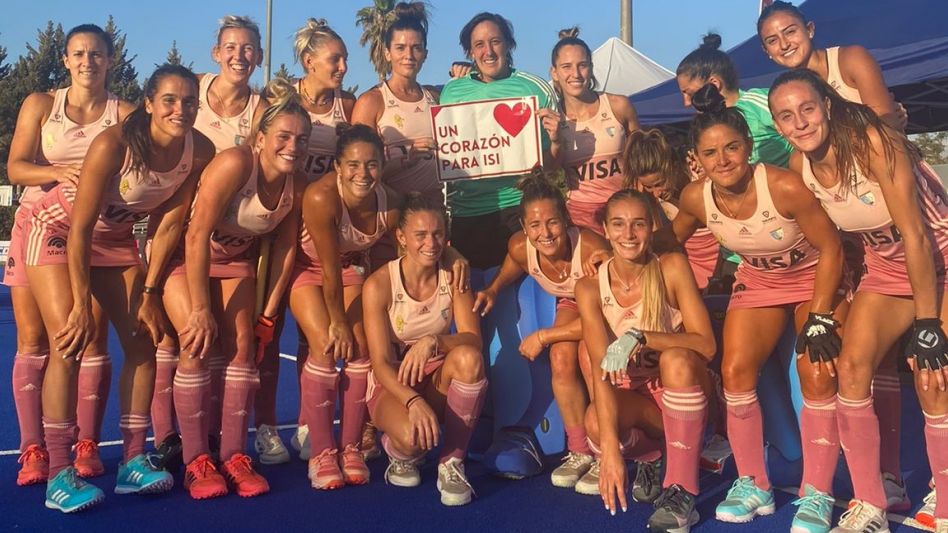 La azuleña Clara Barberi forma parte del seleccionado argentino de Hockey. Foto: gentileza CAH