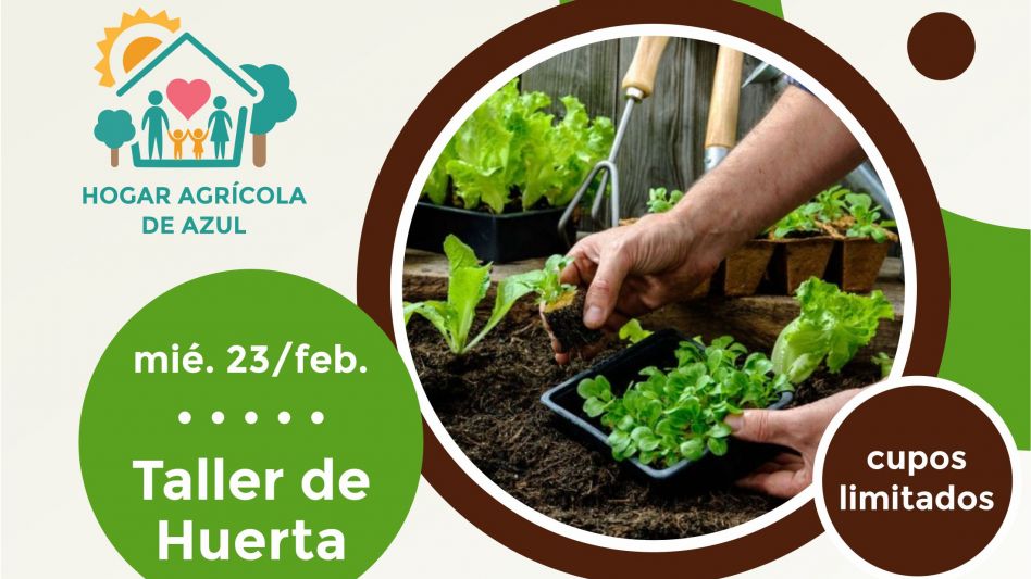 Talleres de crochet y huerta 