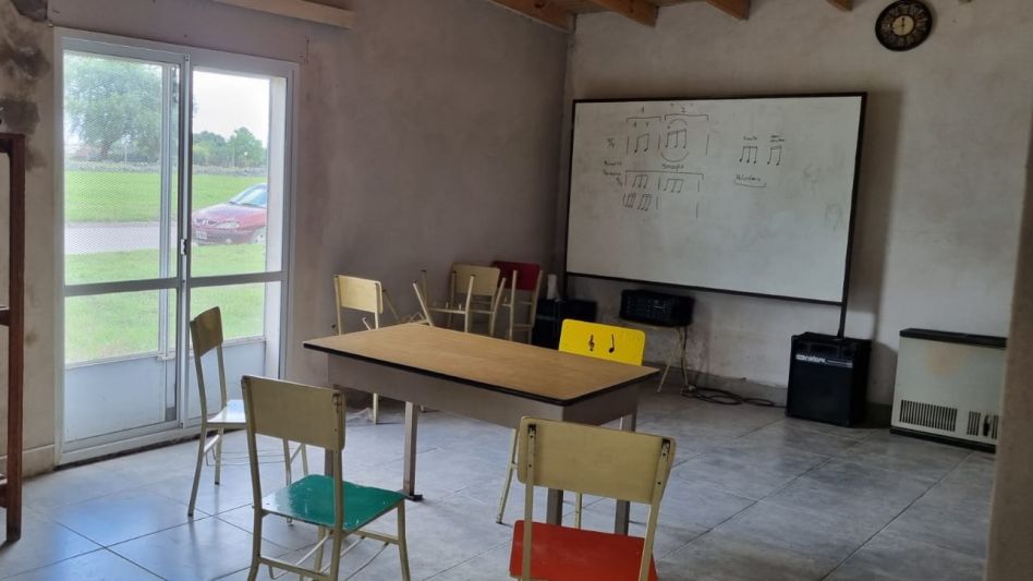 Pablo de Rosa estimó que la obra podría estar finalizada para el comienzo de clases.   PRENSA MUNICIPAL  