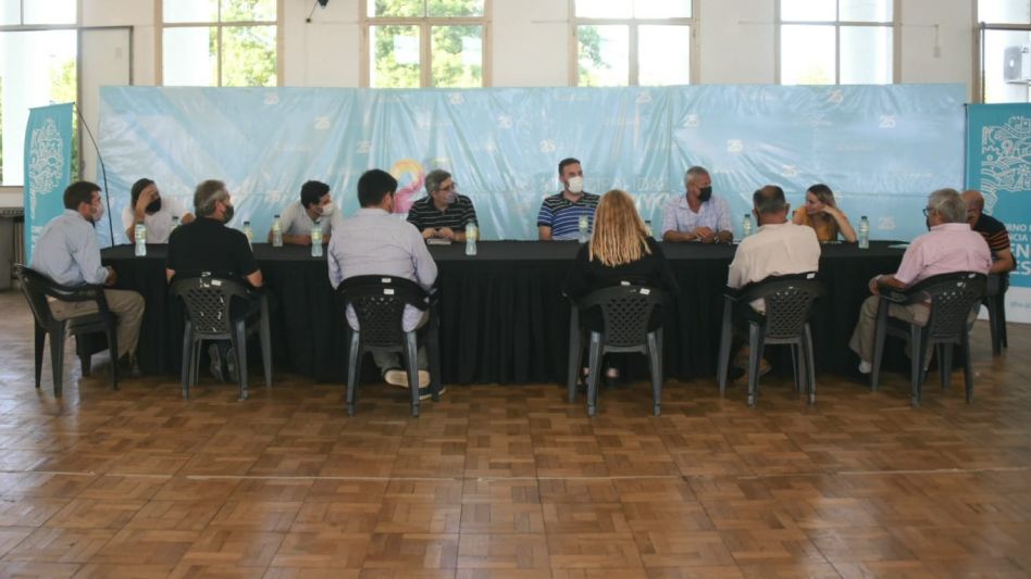 Sequía y financiamiento: Rodríguez se reunió con productores de 25 de Mayo