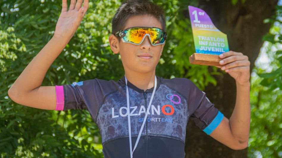 Con más de 20 participantes, se llevó a cabo el Triatlón Infantil 