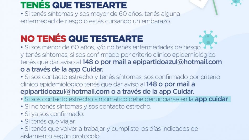 Nuevos criterios de testeo