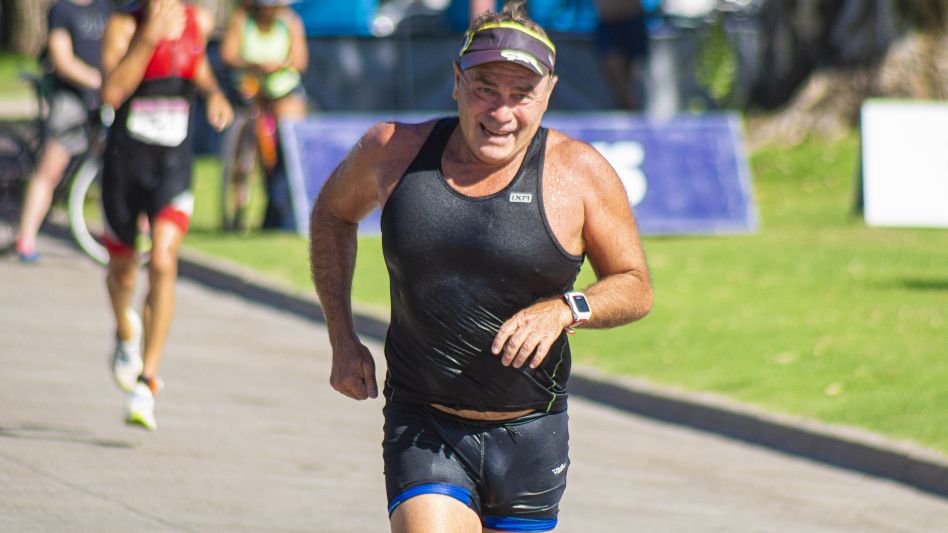 Pablo Manno ocupó el cuarto puesto en su categoría M 55-59. Foto: Nacho Correa