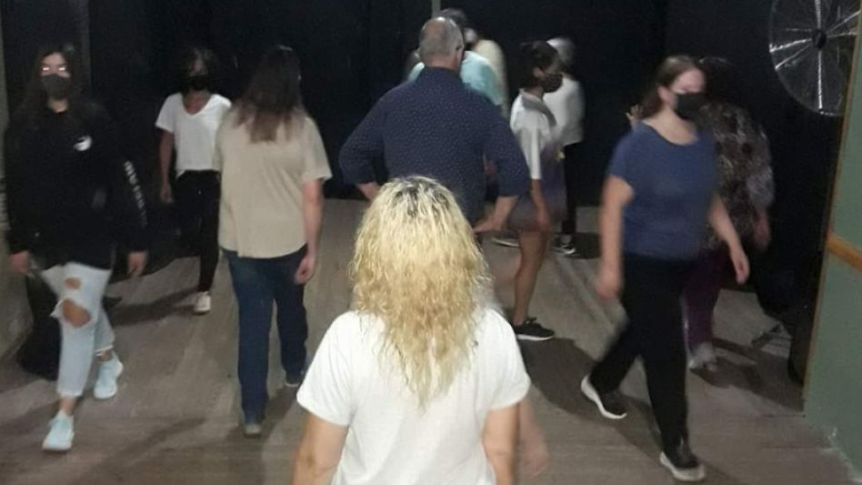 La propuesta de verano incluye el taller de teatro cuya primera clase se desarrolló la semana pasada. FACEBOOK LA CRIBA 