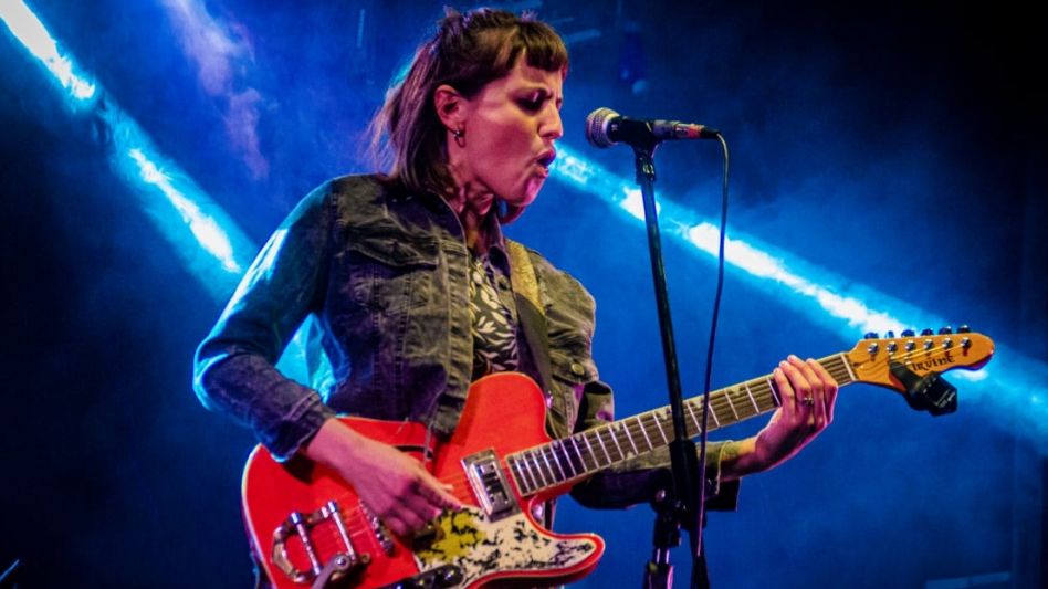 Agustina Pourtale, cantante de The Kripis