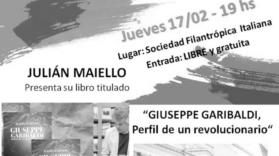 Con entrada libre y gratuita se convoca a la comunidad a formar parte de la actividad, cuyo lugar de desarrollo será la Sociedad Filantrópica Italiana.  