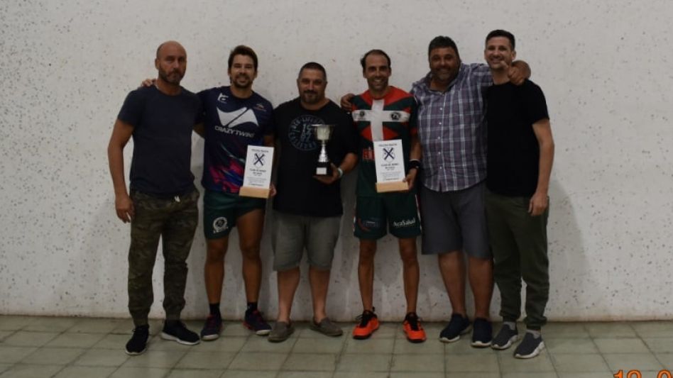 La dupla de Centro Vasco, representada por Facundo Andreasen y Joseba Bilbao, fue la ganadora de la primera fecha de torneo Clausura de Elite, que organiza la FPPBA. 