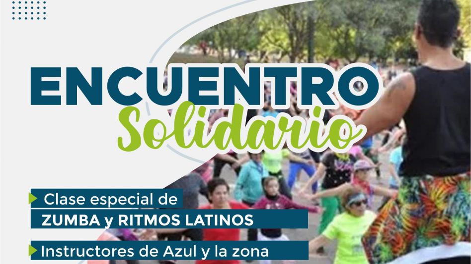 Encuentro solidario de   zumba y ritmos latinos 