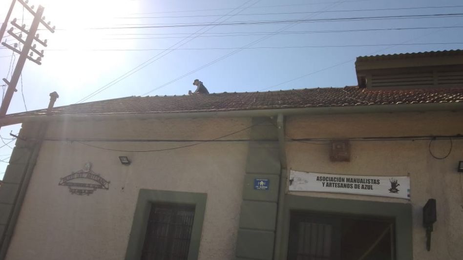 Arreglos en la sede del Centro  de Artesanos y Manualistas