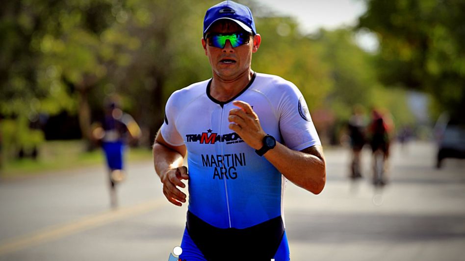 Lucas Martini terminó, luego de unas molestias físicas, en el 88° lugar en la carrera que se realizó en Tigre. Foto: archivo.