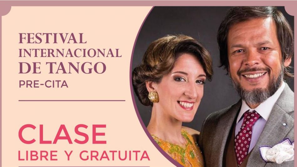 Al ritmo del 2 X 4: clase de tango libre y gratuita, el jueves 10, en el SUMAC, por la pareja conformada por la azuleña Josefina Bermúdez y Fabián Peralta. 
