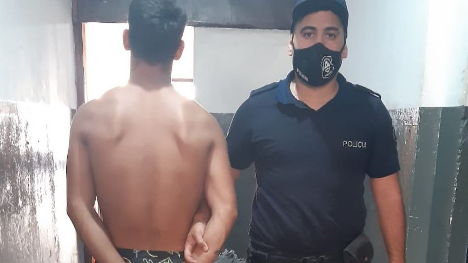 Mario Ramón García Acevedo, permanece alojado en la Comisaría Primera.