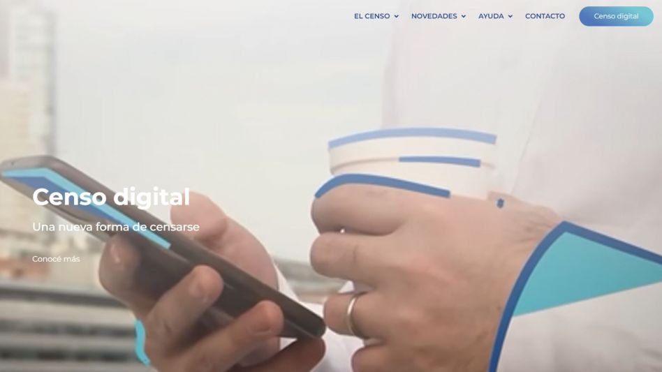 Censo: quienes completen el formulario digitalmente deberán informarse por sitios web oficiales