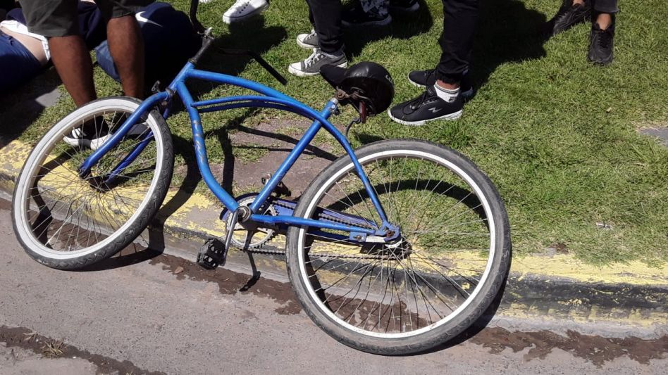 Menor lesionado en un siniestro de tránsito