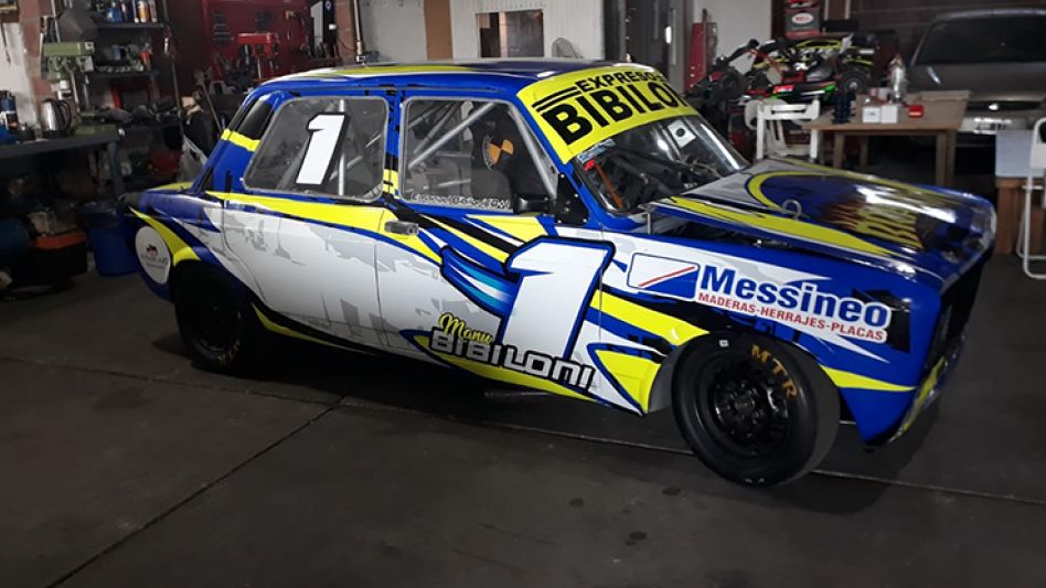 Lo mismo hará el Emanuel Bibiloni, quien ya luce el número en su auto. Sin embargo, el olavarriense tendrá su estreno en esta jornada. Foto: gentileza Bandera a Cuadros.